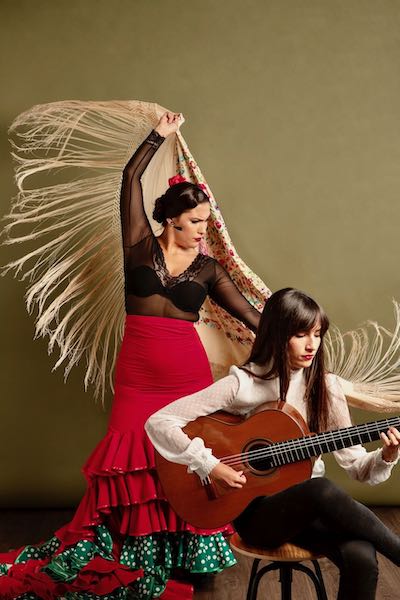 flamenco dancer in barcelona spain