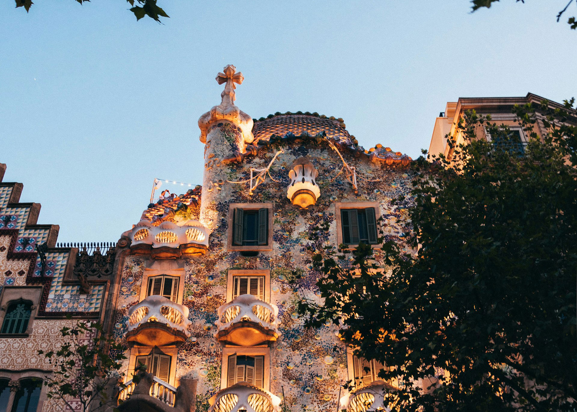 Casa Batlló, Passeig de Gràcia, Barcelona, Spain